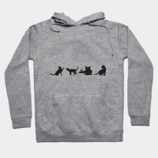 Le petit chat noir Hoodie